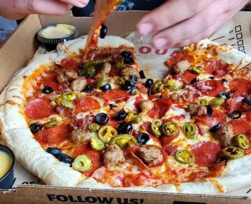 Food at Rapid Fired Pizza located in Ashland, KY.