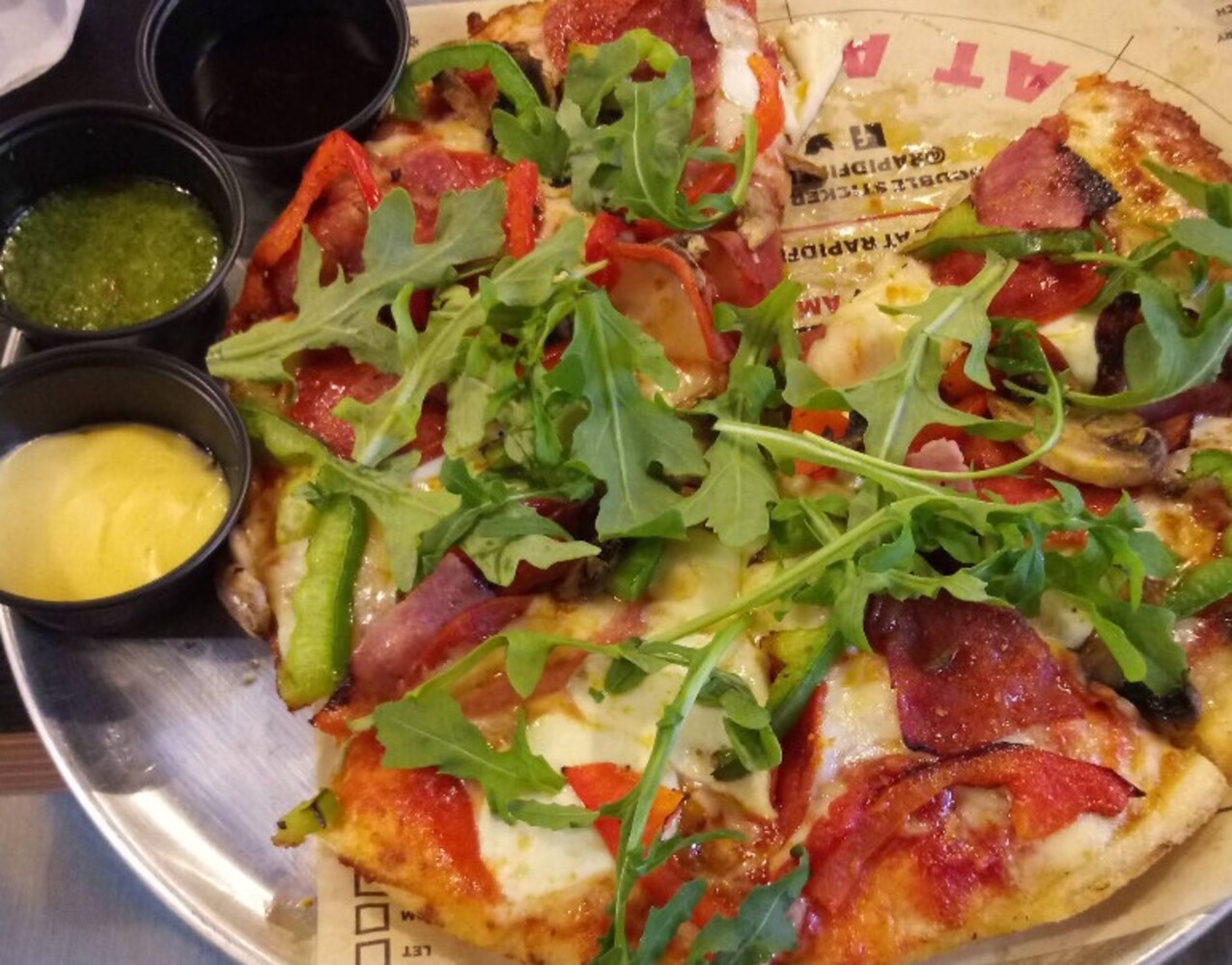 Food at Rapid Fired Pizza located in Ashland, KY.