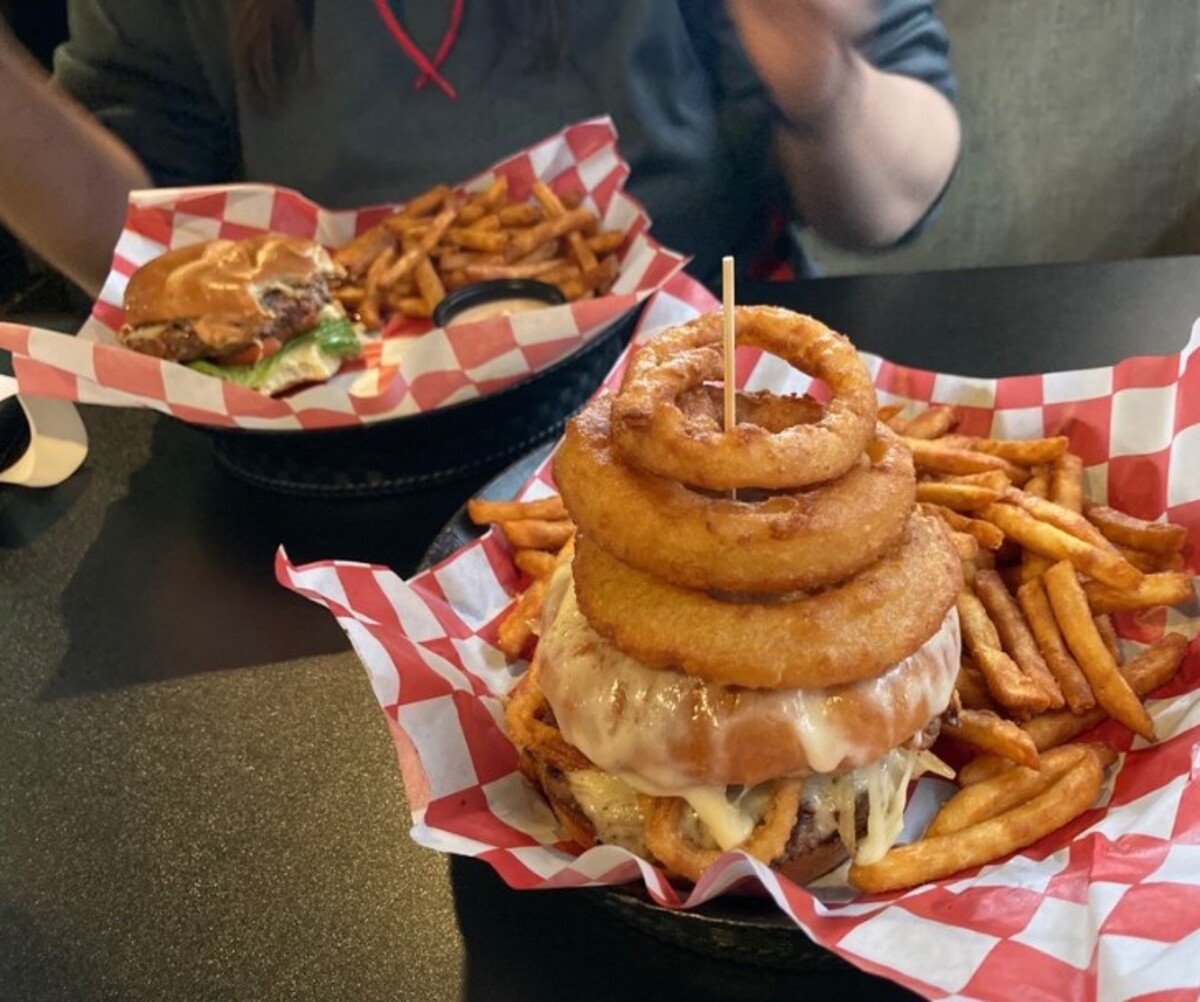 Food at Boulder Tap House located in Mason City, IA.