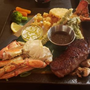 Food at Kodiak Hana Restaurant located in Kodiak, AK.