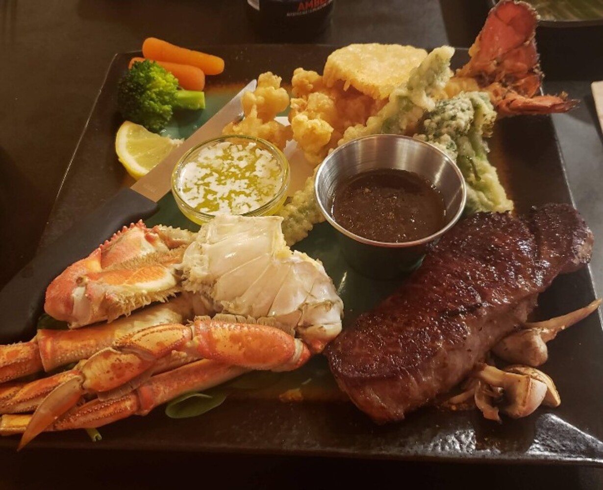 Food at Kodiak Hana Restaurant located in Kodiak, AK.