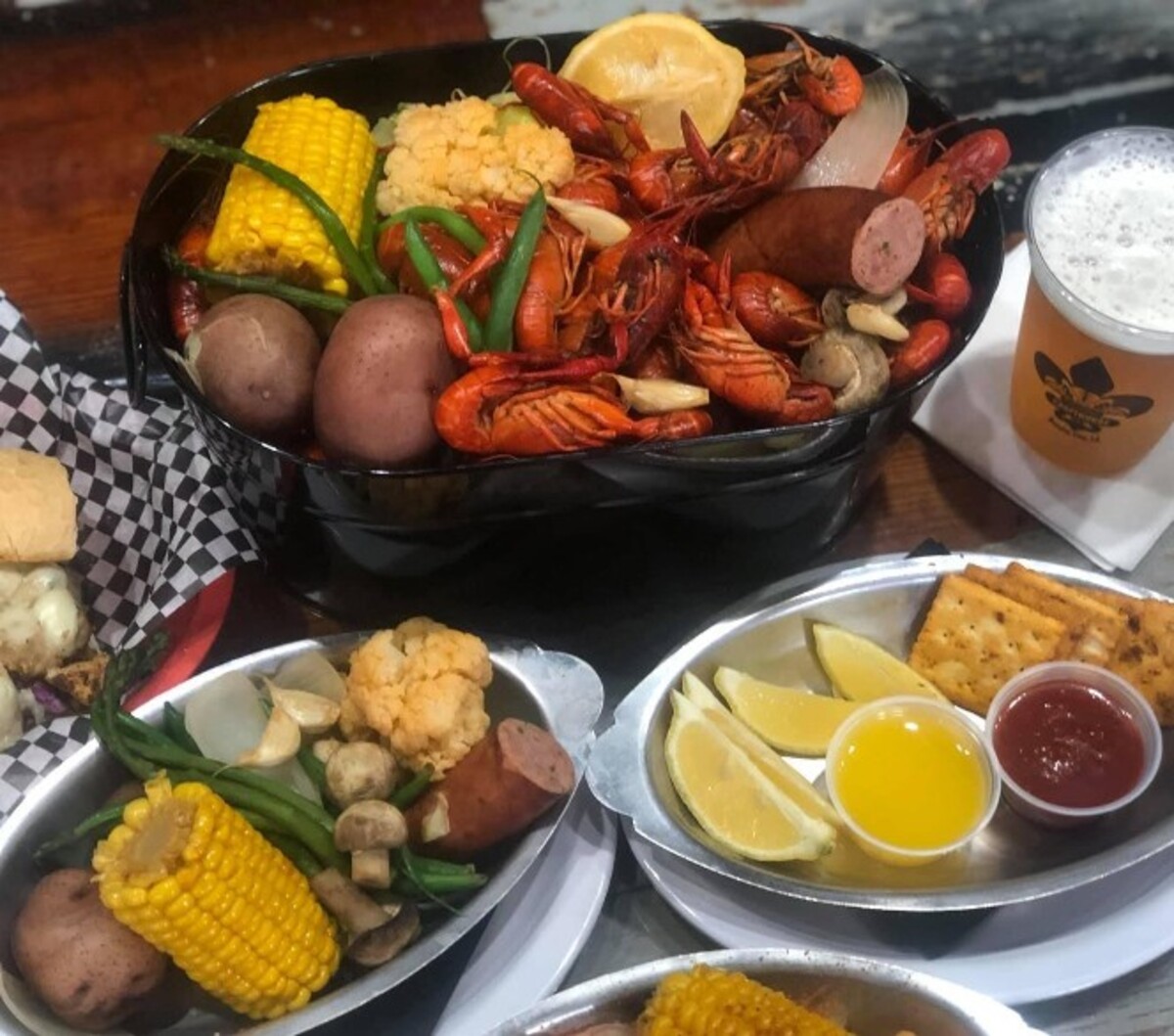 Food at BeauxJax Crafthouse located in Bossier City, LA. 