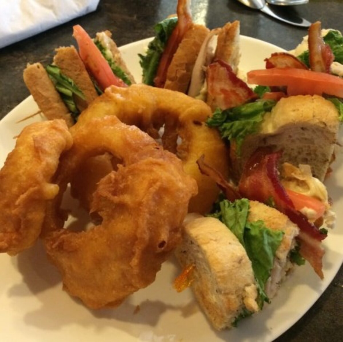 Food at Berardi's Family Kitchen located in Sandusky, OH.