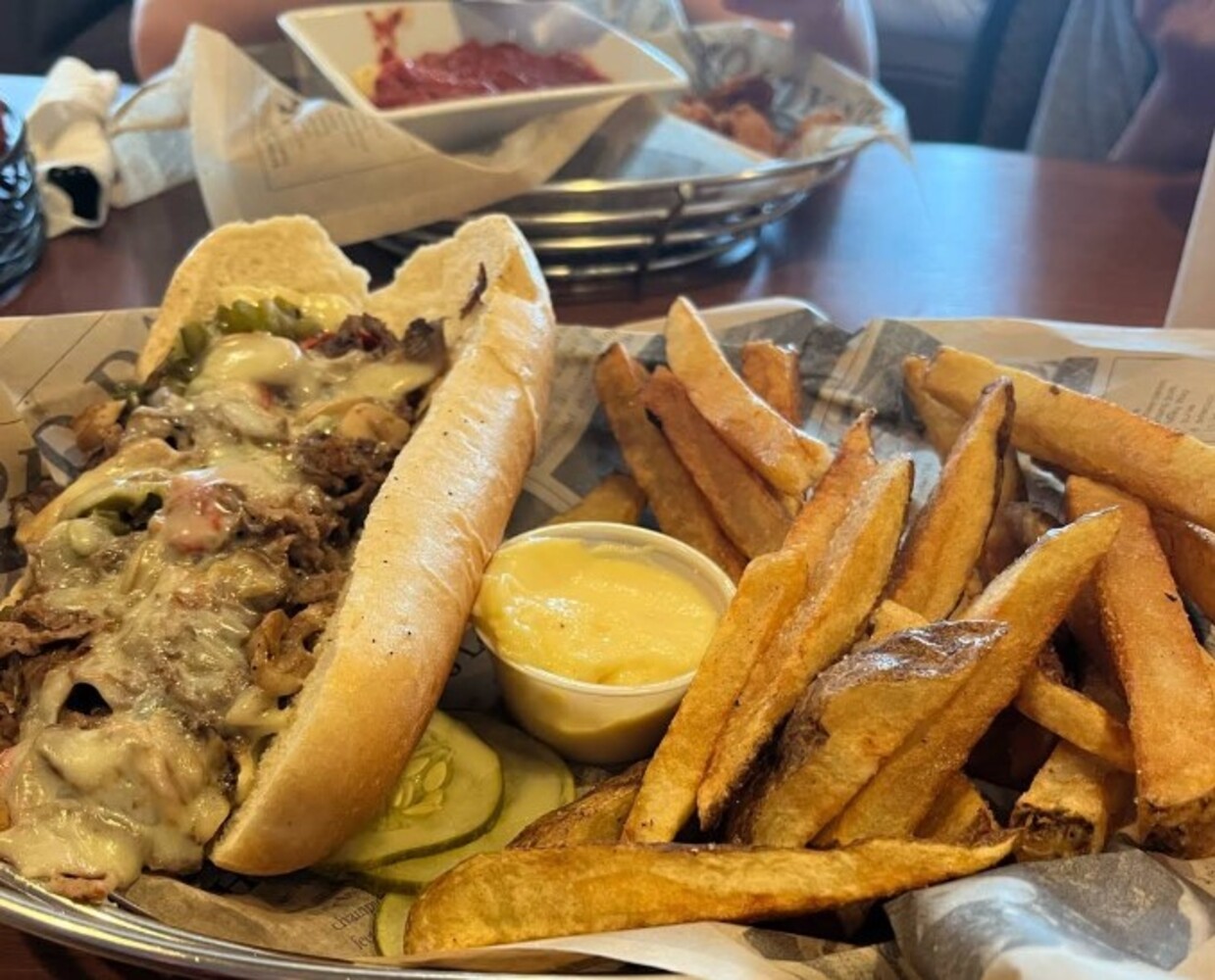 Food at Berardi's Family Kitchen located in Sandusky, OH.