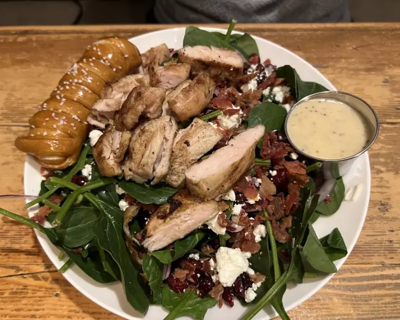 Food at The Field Burger and Tap located in State College, PA.