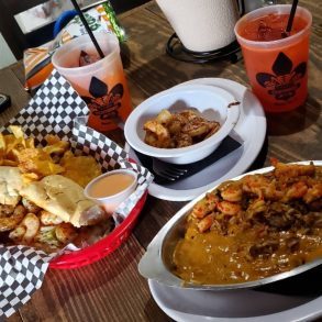 Food at BeauxJax Crafthouse located in Bossier City, LA.