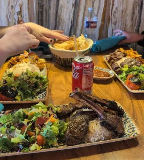 Food at Chef’s Table located in San Antonio, TX.