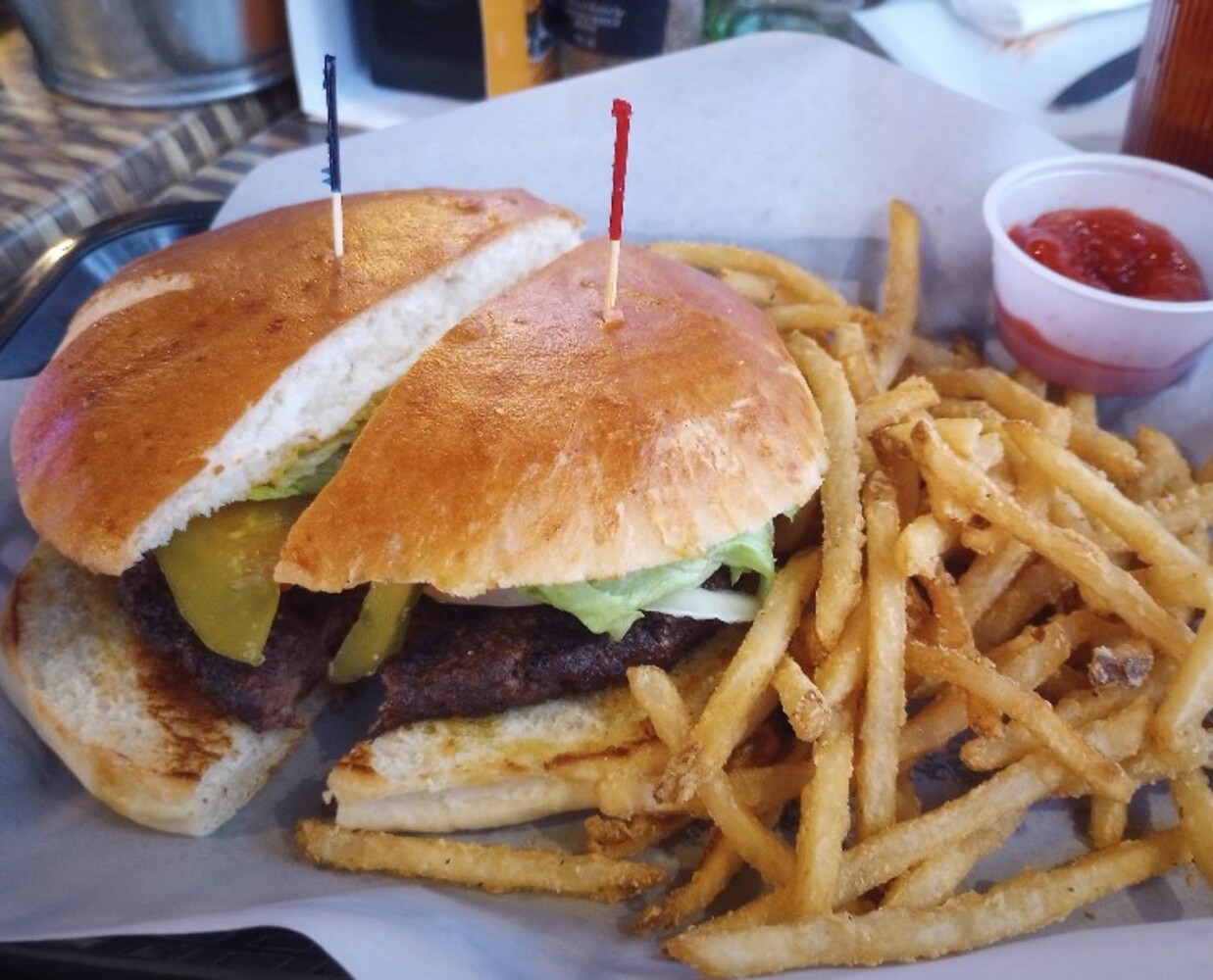 Food at Andele's Dog House located in Las Cruces, NM.