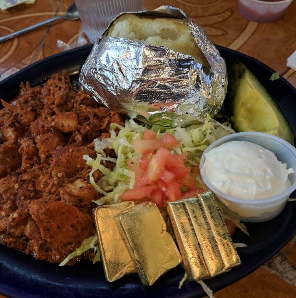 Food at Andele's Dog House located in Las Cruces, NM.