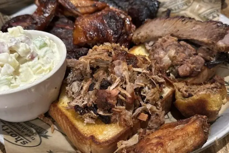 Food at Shorty's True American Roadhouse located in Toledo, OH.