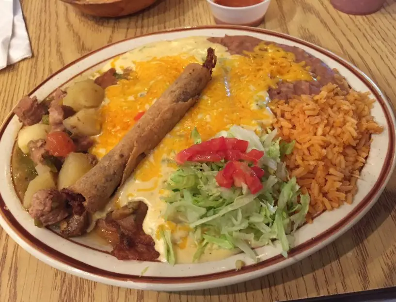 Food at Andele's Dog House located in Las Cruces, NM.