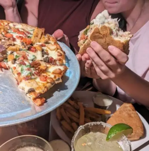 Food at MacKenzie River Pizza, Grill & Pub located in Sioux Falls, SD.