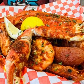 Food at Boil Daddy located in Garden Grove, CA.