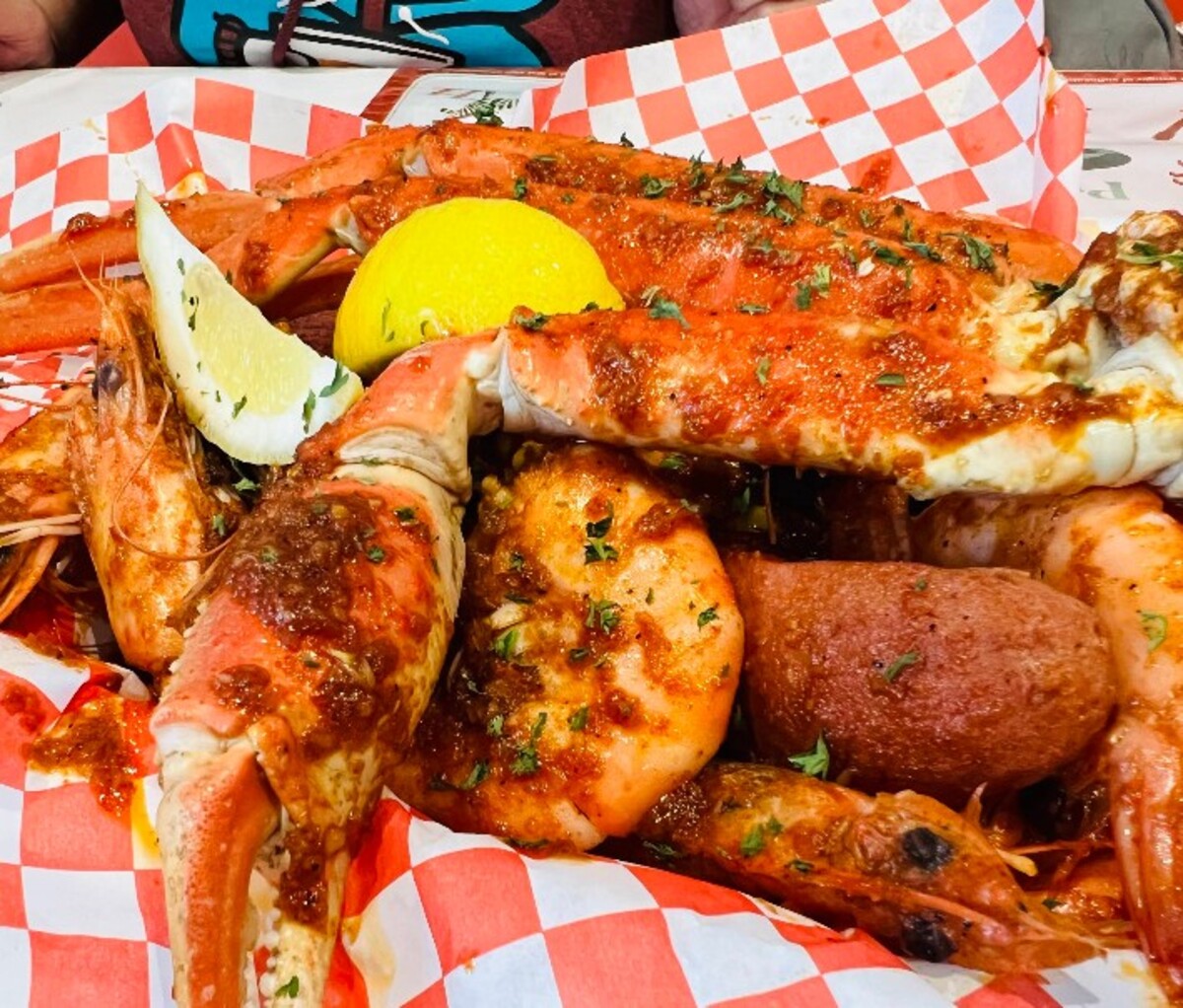 Food at Boil Daddy located in Garden Grove, CA.