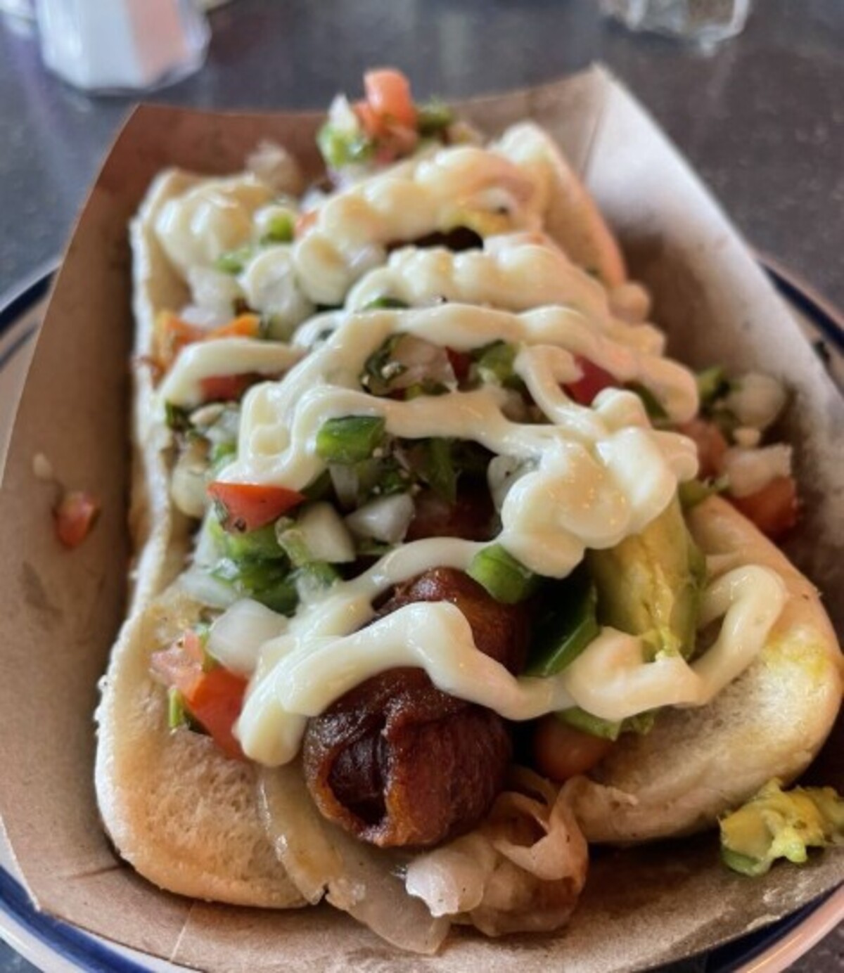 Food at Hank’s Garage & Grill located in Shawnee, KS. 