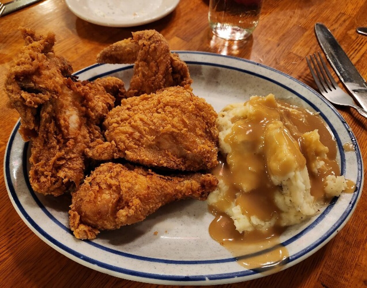 Food at Machine Shed Restaurant Davenport located in Davenport, IA. 