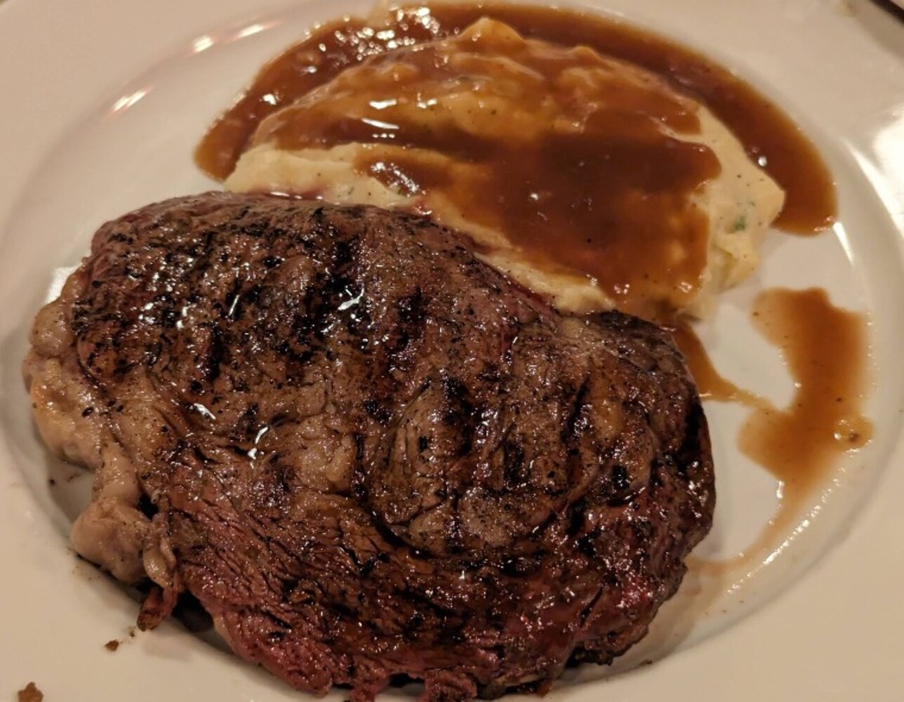 Food at Machine Shed Restaurant Davenport located in Davenport, IA. 