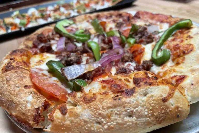 Food at MacKenzie River Pizza, Grill & Pub located in Sioux Falls, SD.