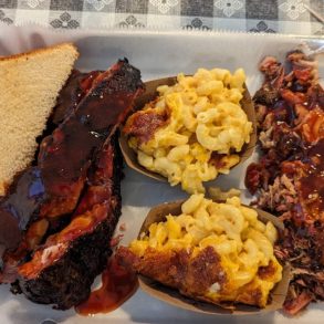 Food at Dem 2 Brothers And A Grill located in Charleston, WV.