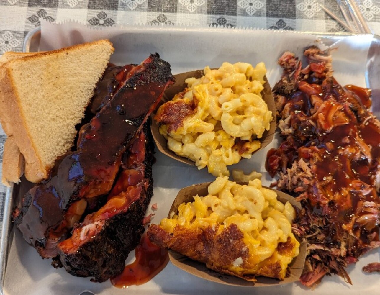 Food at Dem 2 Brothers And A Grill located in Charleston, WV.   