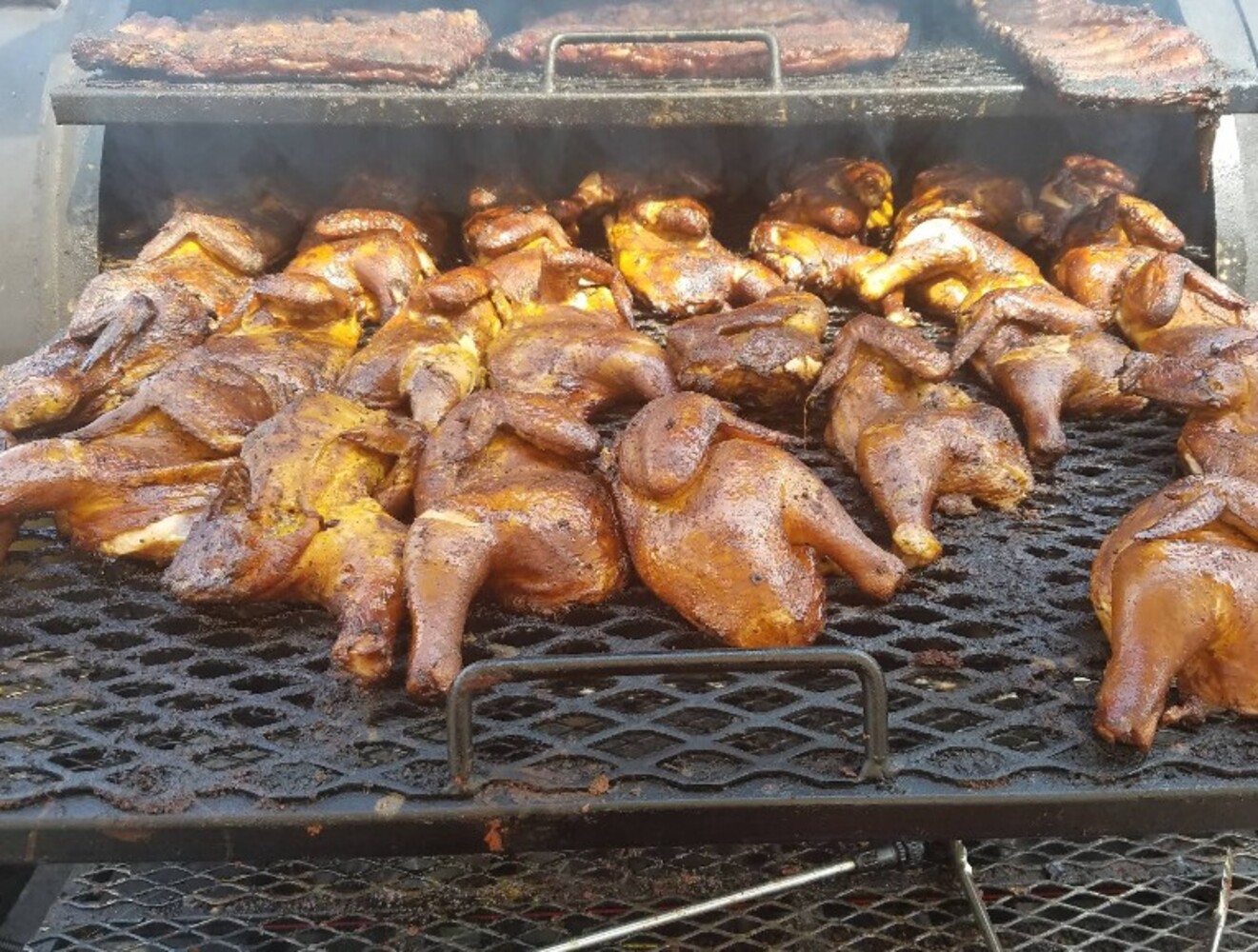 Food at Dem 2 Brothers And A Grill located in Charleston, WV.   