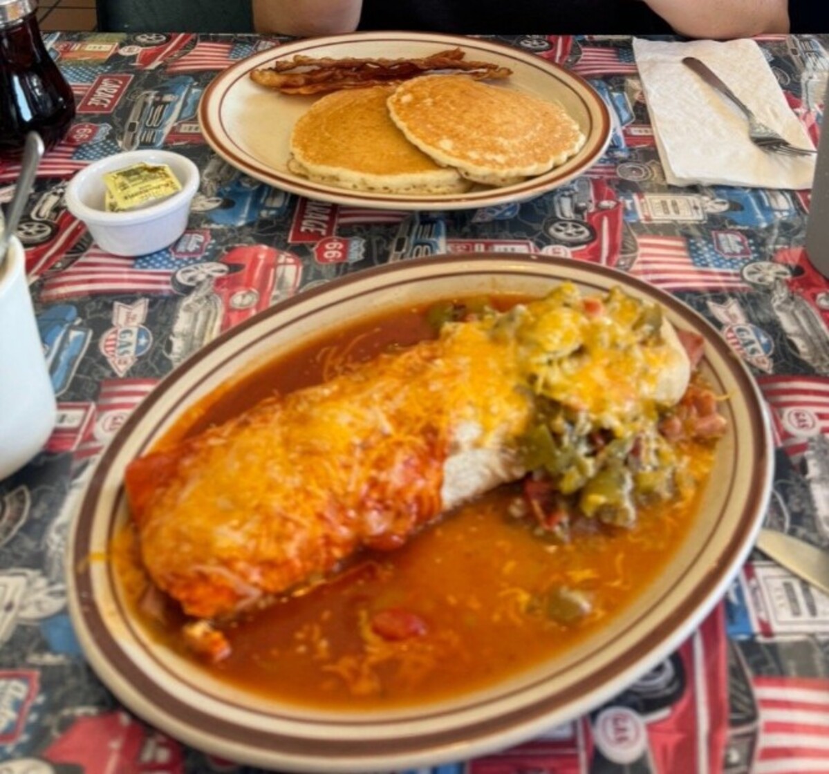 Food at The Pit Stop 292 Cafe located in Las Cruces, NM