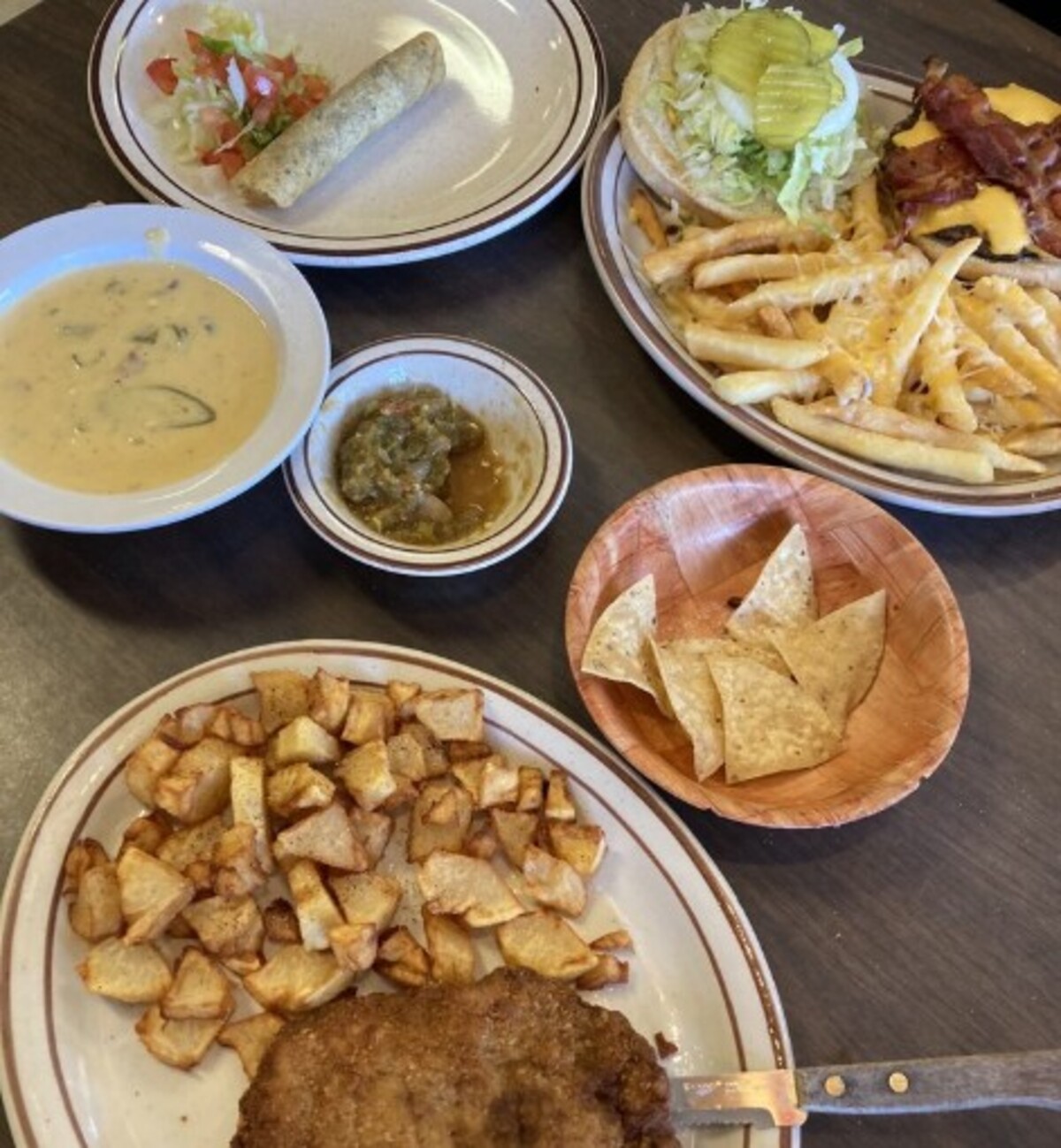 Food at The Pit Stop 292 Cafe located in Las Cruces, NM