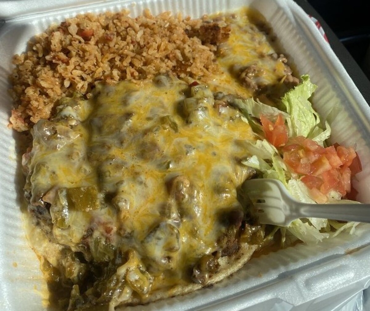 Food at The Pit Stop 292 Cafe located in Las Cruces, NM