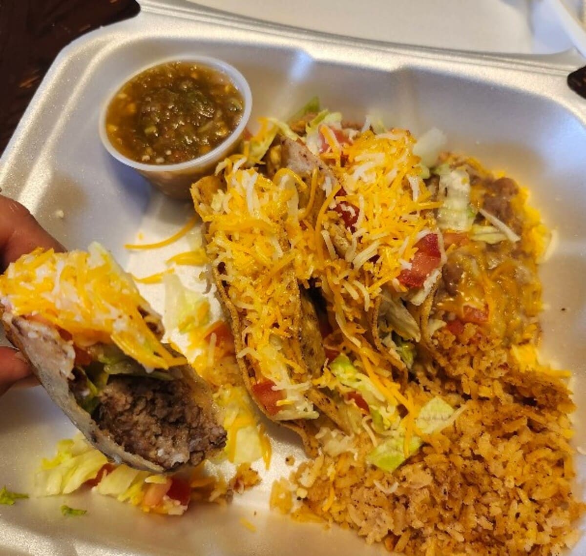 Food at The Pit Stop 292 Cafe located in Las Cruces, NM