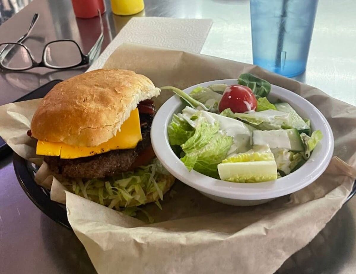 Food at Polito's Beer Barrel located in Pueblo, CO. 