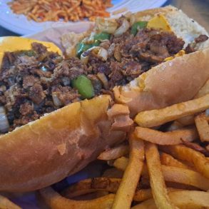 Food at Polito's Beer Barrel located in Pueblo, CO.