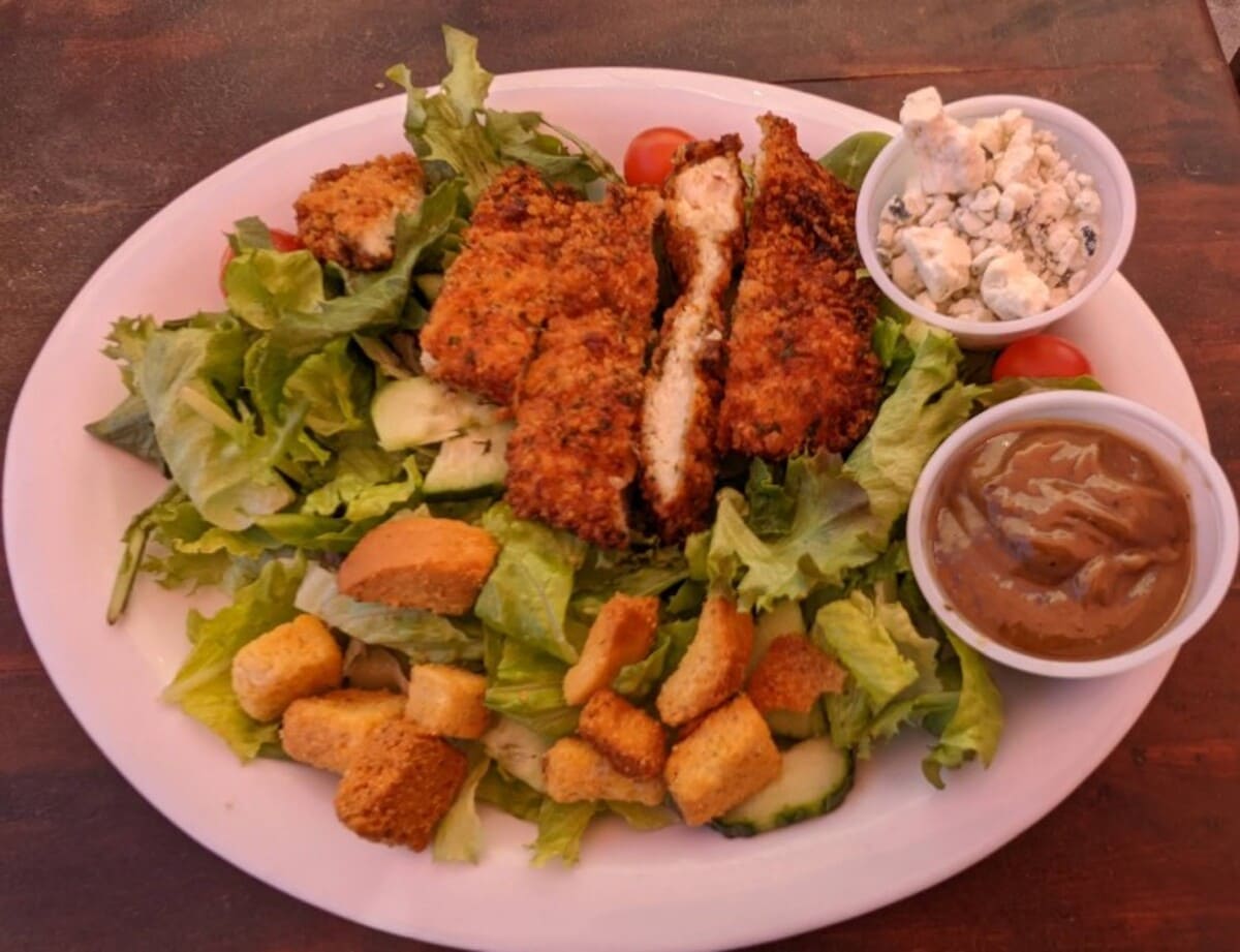 Food at Polito's Beer Barrel located in Pueblo, CO. 