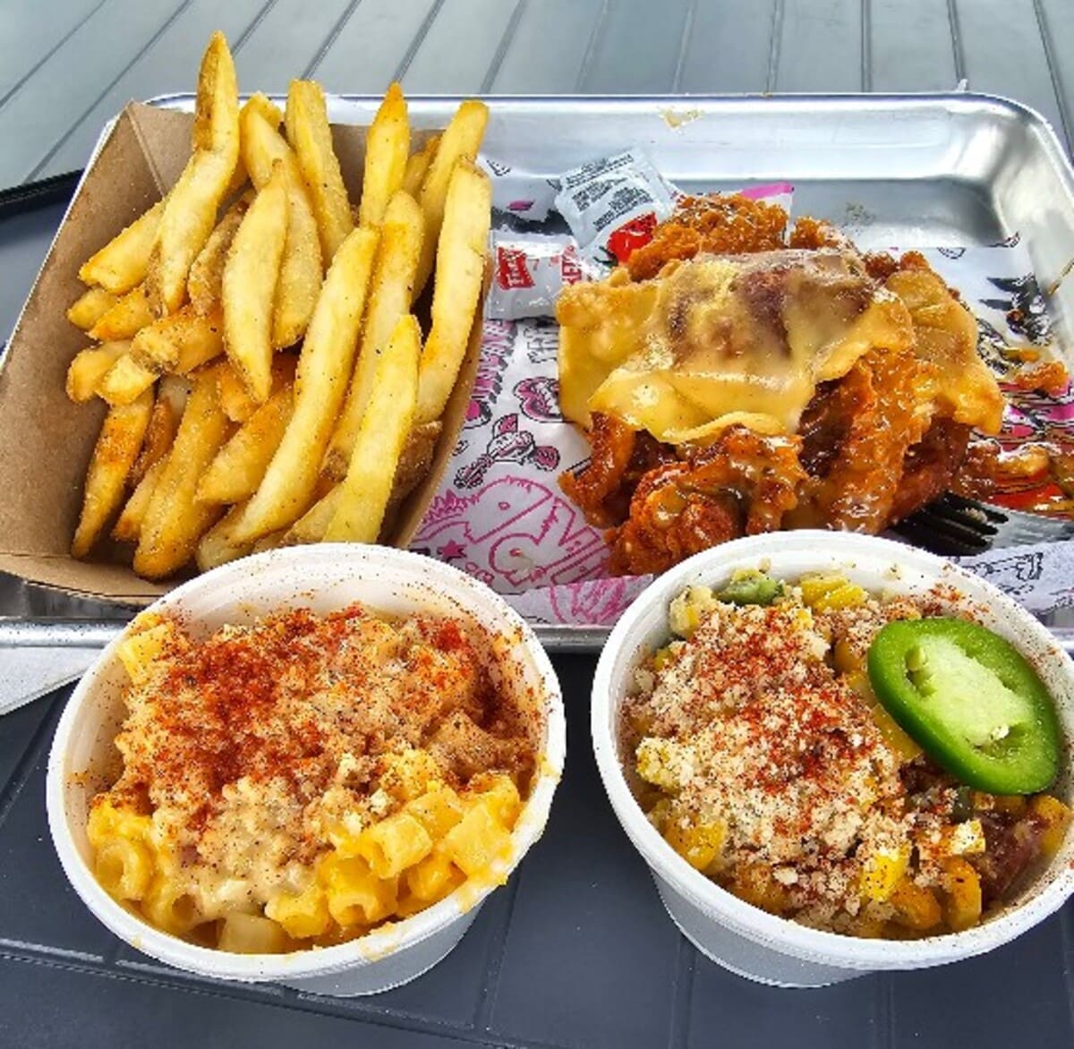 Food at LoveBird - Almost Famous Chicken located in Lakeland, FL.