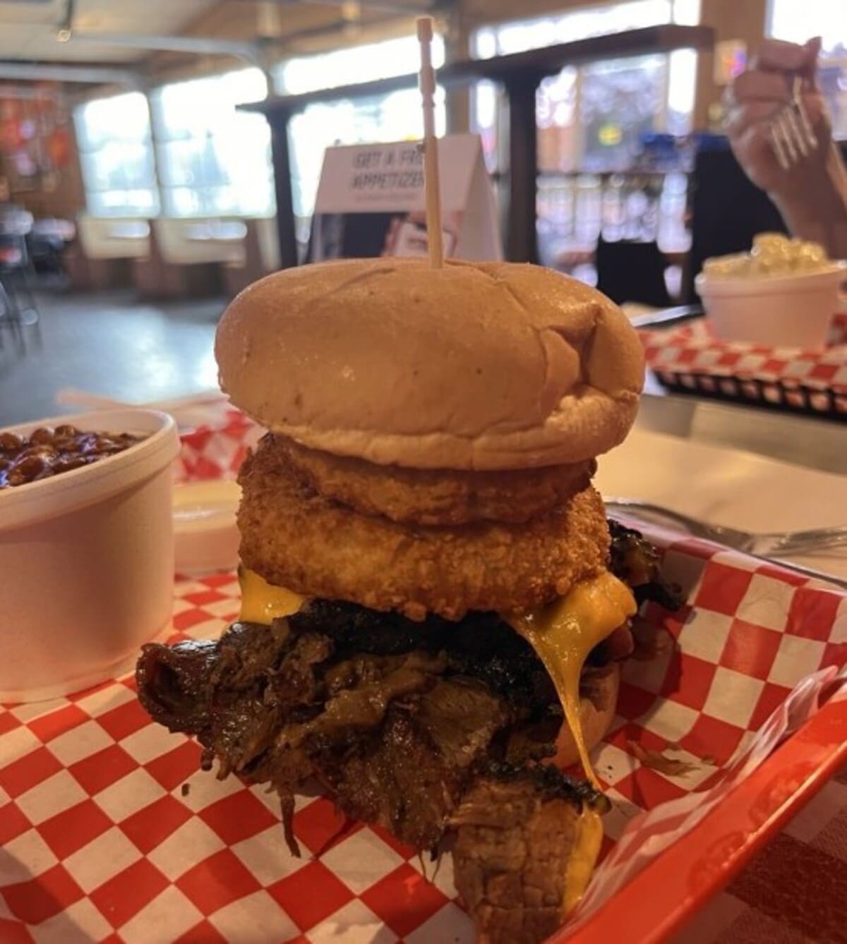 Food at Hayward's Pit Bar-B-Que located in Shawnee, KS.  