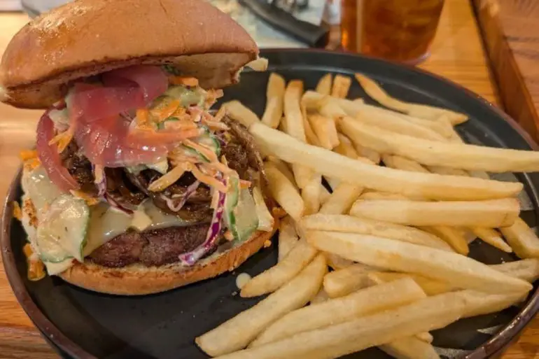 Food at Charlie’s Place located in Fort Wayne, IN.