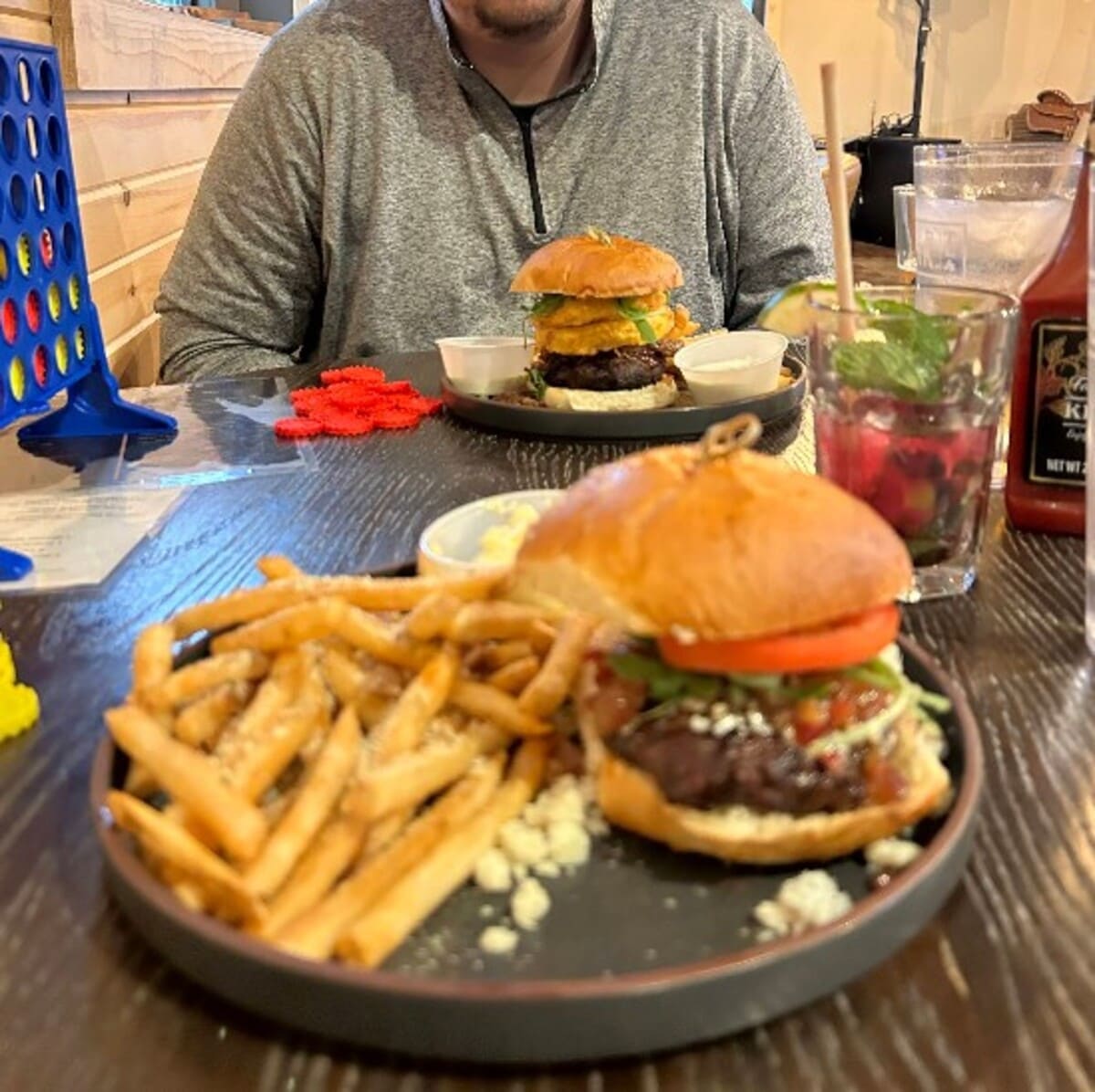 Food at Charlie’s Place located in Fort Wayne, IN.   