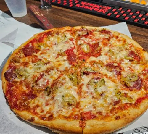 Food at Avalon Downtown Pizzeria located in Youngstown, OH.