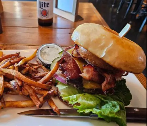 Food at Bighorn Tavern located in Reno, NV.