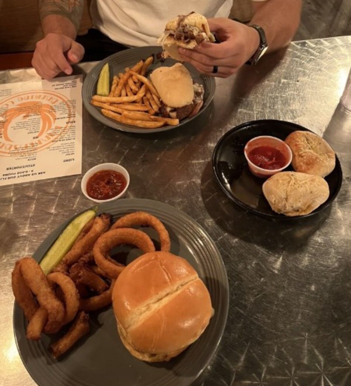 Food at Parkersburg Brewing located in Parkersburg, WV. 
