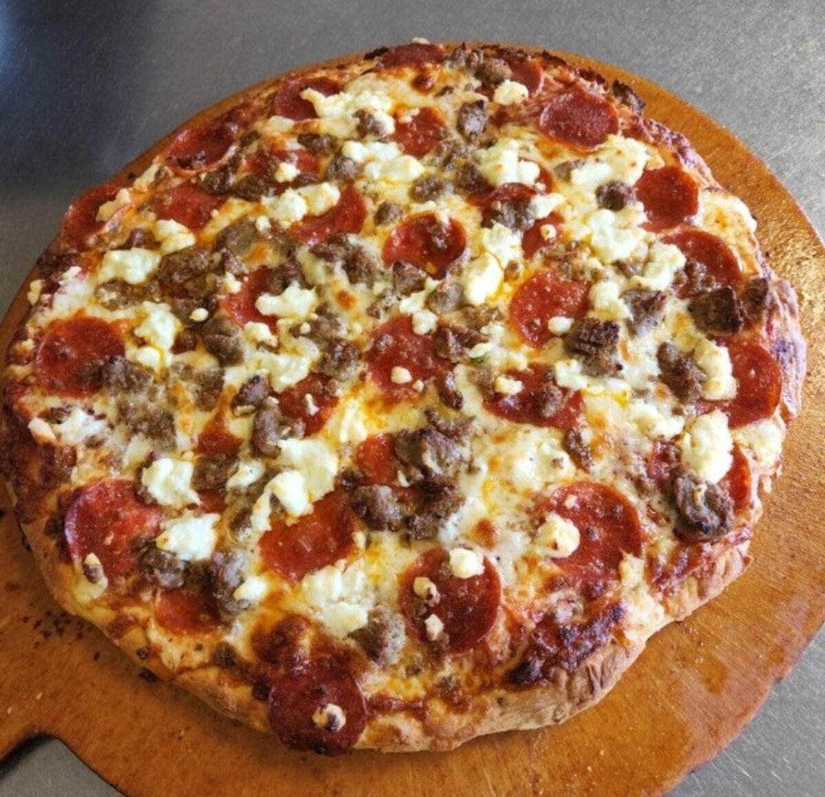 Food at The Pizza Nomad located in West Warwick, RI. 