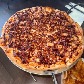 Food at The Pizza Nomad located in West Warwick, RI.