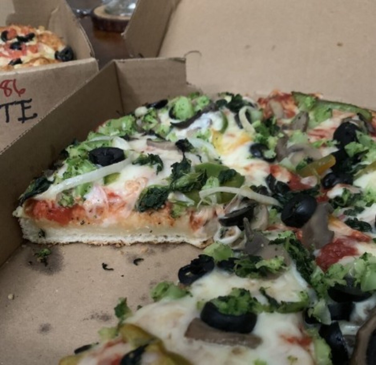 Food at The Pizza Nomad located in West Warwick, RI. 