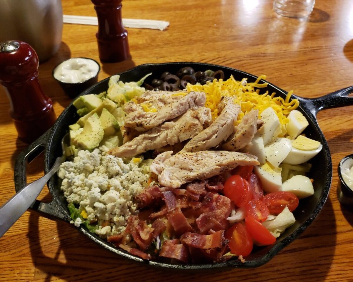 Food at Machine Shed Restaurant located in Davenport, IA.