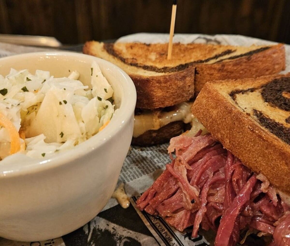 Food at The Blarney Stone Pub located in Sioux Falls, SD.