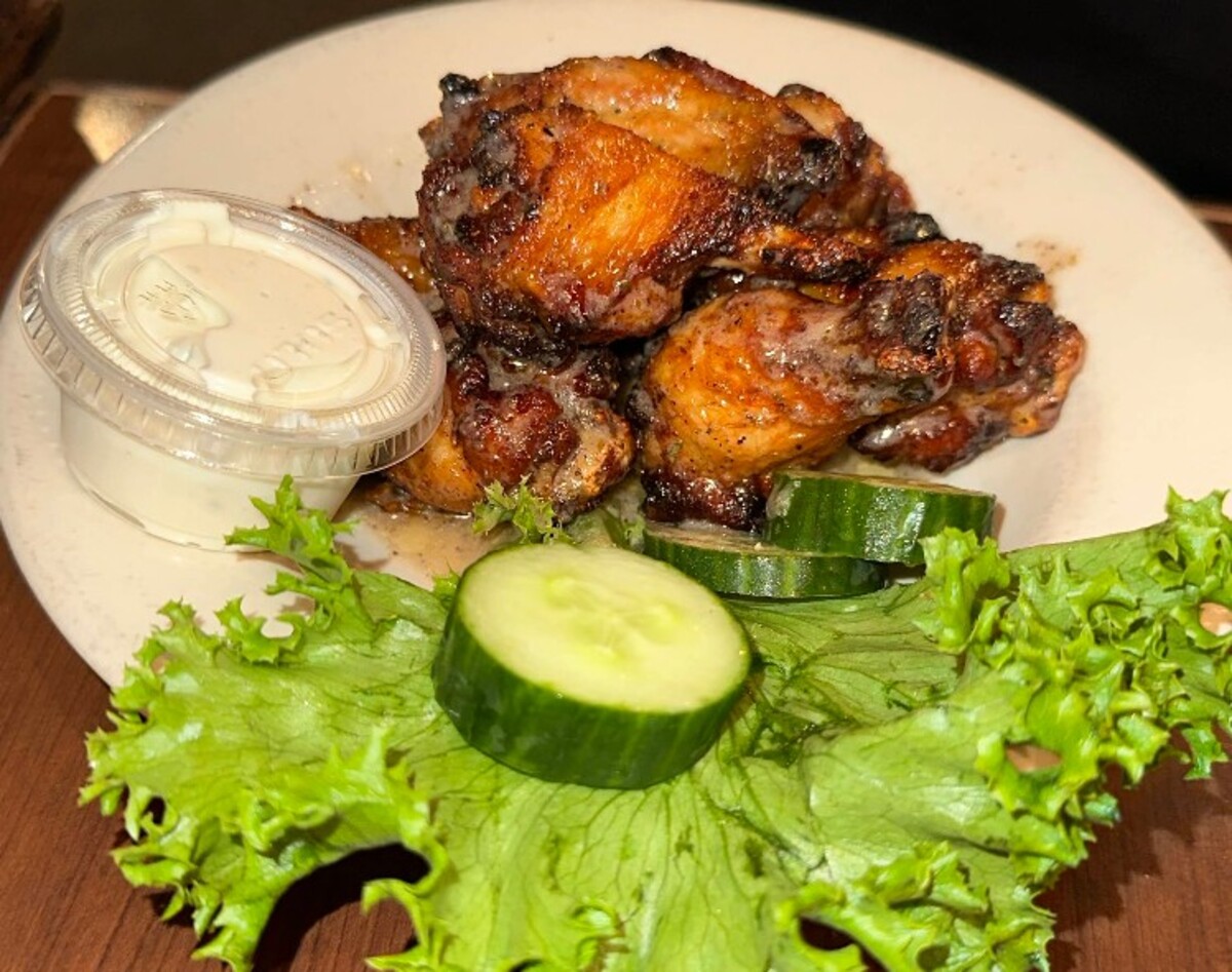 Food at Crystal Beer Parlor located in Savannah, GA.  