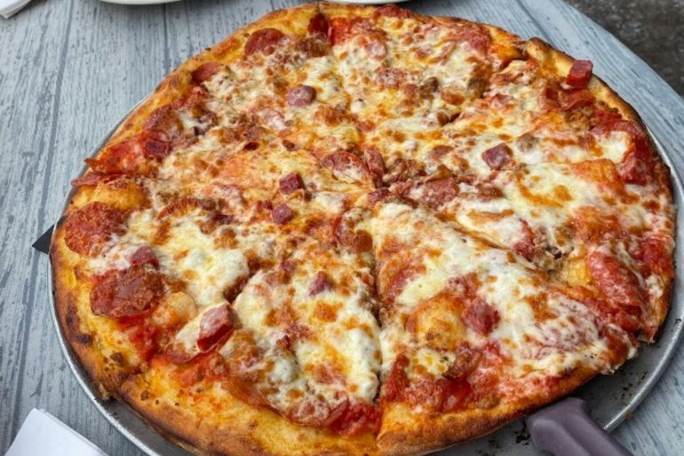 Food at DiCastro's Brick Oven located in Rome, NY.