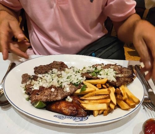 Food at Columbia Restaurant located in Tampa, FL.