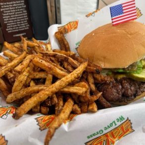 Food at Tay's Burger Shack located in North Kansas City, MO.