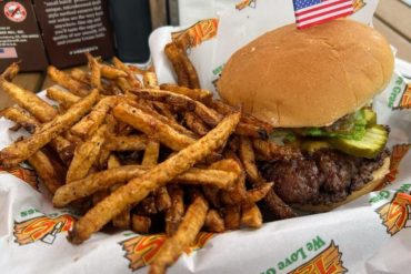 Food at Tay's Burger Shack located in North Kansas City, MO.