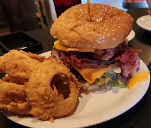 Food at Herby-K's located in Shreveport, LA.